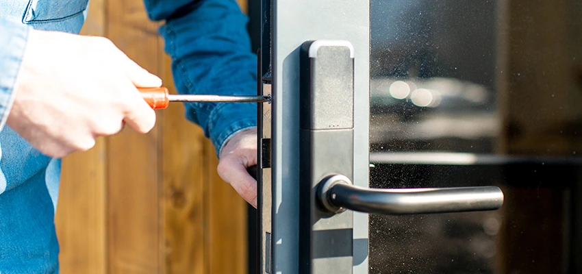 Aluminium Door Lock Replacement in Highland Park